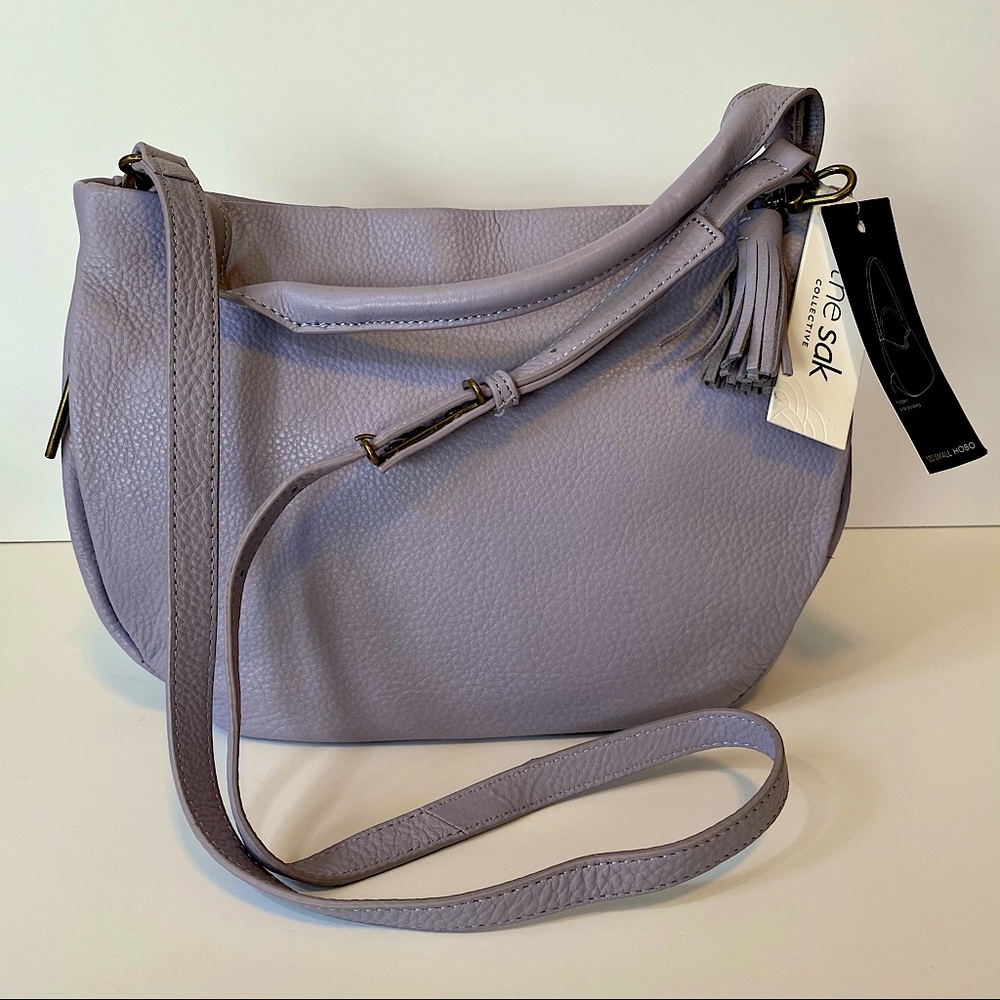 NWT The Sak small hobo bag, blue/violet